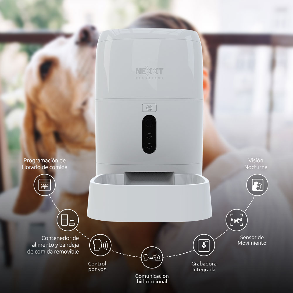 Dispensador inteligente de alimento para mascotas NEXXT - Imagen 3